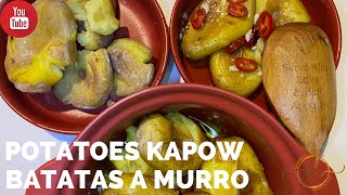 How to Make the satisfying Batatas a Murro  Potatoes Kapow  Punched Potatoes [upl. by Harts142]