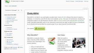 Demo of Docker  Runing Dokuwiki [upl. by Locin983]