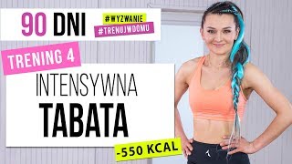 Wyzwanie 90 DNI  TRENING 4 Tabata  Płaski Brzuch  Monika Kołakowska [upl. by Doone]