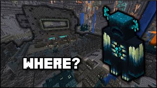 Minecraft 121  How To Find The Warden amp The Ancient City [upl. by Oisor169]