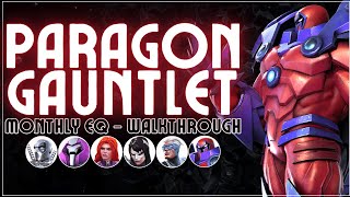 Paragon Gauntlet  Walkthrough  Dec 2023  MCOC  Onslaught [upl. by Kcerb984]