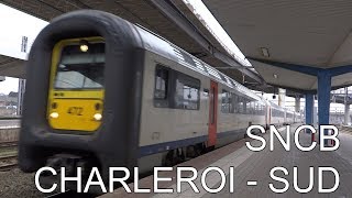 🇧🇪 Gare de Charleroi Sud  Trains SNCB  Charleroi Sud Train Station  Station Zuid 2018 [upl. by Ohaus]