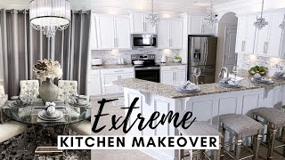 DIY KITCHEN MAKEOVER On A Budget  Before  After Transformation [upl. by Conner187]