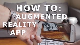 How To Augmented Reality App Tutorial for Beginners with Vuforia and Unity 3D [upl. by Brackely]