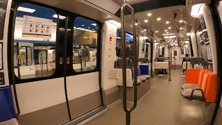 A ride in the MP14 metro line 11 from Châtelet to Hôtel de Ville Paris [upl. by Rod728]