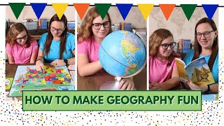 How to Make Geography FUN in Your Homeschool  Homeschool Show amp Tell Series [upl. by Syxela]