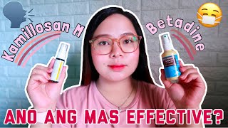 KAMILLOSAN VS BETADINE THROAT SPRAY EFFECTIVE REMEDIES FOR SORE THROAT [upl. by Olen]