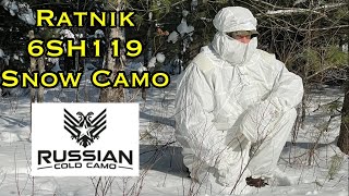 Ratnik Snow Camo 6SH119 Russian Cold Camo [upl. by Akienaj]