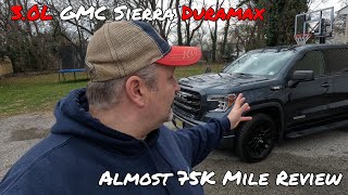 3L Duramax Sierra almost 75K Mile Review [upl. by Gerianna]