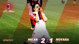 MilanNovara Highlights 21 [upl. by Ozner267]