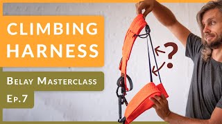 Climbing Harnesses  Every part explained incl Elastic Straps at the back  Ep7 [upl. by Revlis]