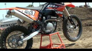 2010 KTM 450 SXF First Impression Video [upl. by Burk]