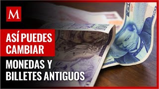 ¿Los tienes guardados Así puedes cambiar monedas y billetes antiguos [upl. by Aruon743]