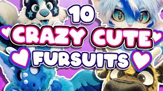 10 CRAZY CUTE Fursuits that will melt your heart 😍 Pocari Picks 03 [upl. by Holofernes]