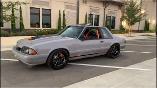 Foxbody mustang coupe with an LS3 swap [upl. by Griggs]