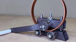 How To Make A Homemade Roller Bender  Metal Bender project [upl. by Adnahc949]