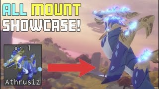 Showcasing ALL The MOUNTS Legends ReWritten [upl. by Missie537]