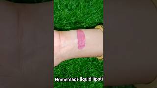 Homemade Liquid Lipstick Makeup Lipstick Hack ❤️ makeup hack youtubeshorts beauty lipstick [upl. by Martine]