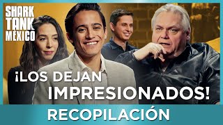 ¡Los 5 emprendedores más impresionantes hasta ahora  Shark Tank México [upl. by Gillan924]