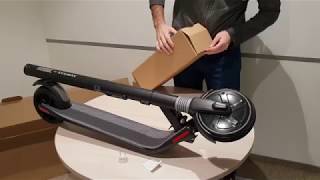 Segway Ninebot ES1 Electric Scooter Unboxing  Banana Minions Voice [upl. by Duwalt42]