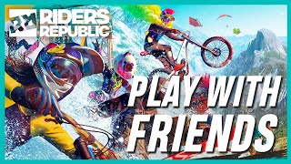 How to Play Multiplayer in Riders Republic [upl. by Wyatt453]