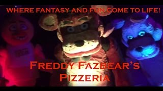 Fright Dome 2016 Five Nights at Freddys Horror Attraction Full Walkthrough [upl. by Eive]