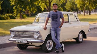 50 Year old Soviet Car  Moskvitch 412 Drive Impressions  Gagan Choudhary [upl. by Henning]