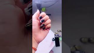 Nail art tutorial ✨️  nail art in home  vishu aly nailart trending viral shorts fypシ [upl. by Esmerelda]