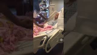 Quandra singing for Aaliyah Hogan in the hospital RIP Babygirl [upl. by Stephanus]