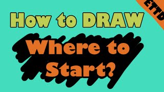 Where to Start as a Beginner  Easy Things to Draw [upl. by Dragoon884]