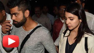 VIDEOAnushka Sharma Virat Kohli Return From Sydney EXCLUSIVE [upl. by Columbine]