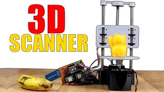 Arduino 3D scanner IR distance sensor [upl. by Yancy]