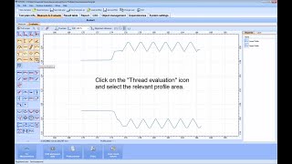 Jenoptik Waveline Evovis 20 Thread Evaluation – Industrial Metrology [upl. by Cressida]