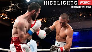 Murtazaliev vs Tszyu HIGHLIGHTS October 19 2024  PBC on Prime Video [upl. by Odnomor]