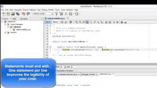 Learn Programming in Java  Lesson 01  Java Programming Basics [upl. by Rise527]