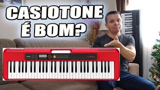 CASIOTONE CTS200 É BOM REVIEW [upl. by Ahtiuqal]