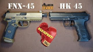 Slugfest FNX45 vs HK 45 [upl. by Asyle478]