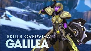 Battleborn Galilea Skills Overview [upl. by Ileana855]