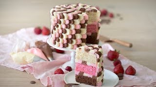 How to Make a Neapolitan Cake [upl. by Anpas760]