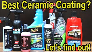 Best Ceramic Spray Coating Mothers vs Meguiars vs Ethos Pro [upl. by Weeks]