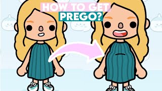 How to get PREGO🤰in Toca Life  for Toca life World beginners [upl. by Yarezed]