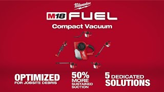 Milwaukee® M18 FUEL™ Compact Vacuum [upl. by Sirtemed]