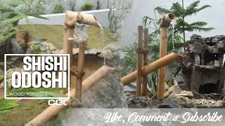 Shishiodoshi  Deer Scarer One Day Build [upl. by Kinsley901]