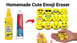 How to make Kneaded Eraser at homeDIY Kneaded Eraserhomemade Kneaded EraserdiyEmoji Erasereraser [upl. by Eixor]