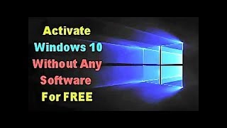 how to activate windows 10 with text file in easy way [upl. by Aryamoy]