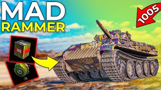 The MAD 1005 Horsepower Rammer 🔥  World of Tanks Aufklärungspanzer Panther Epic Gameplay [upl. by Ranna537]