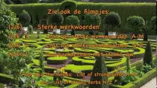 Dutch verbs 26 c Example sentences with strong verbs [upl. by Kostival]