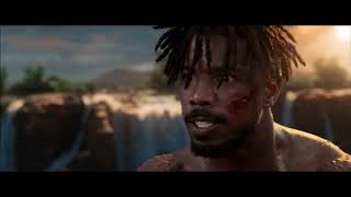 Black Panther 2018  TChalla vs Killmonger Coronation Ceremony Fight Scene Is This Your King [upl. by Hylton944]