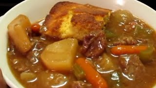 HOW TO MAKE BEEF STEW IN A CROCK POT [upl. by Eniotna]