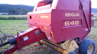 Baling Hay at Front Porch Farm 3 of 3 [upl. by Nosrac]